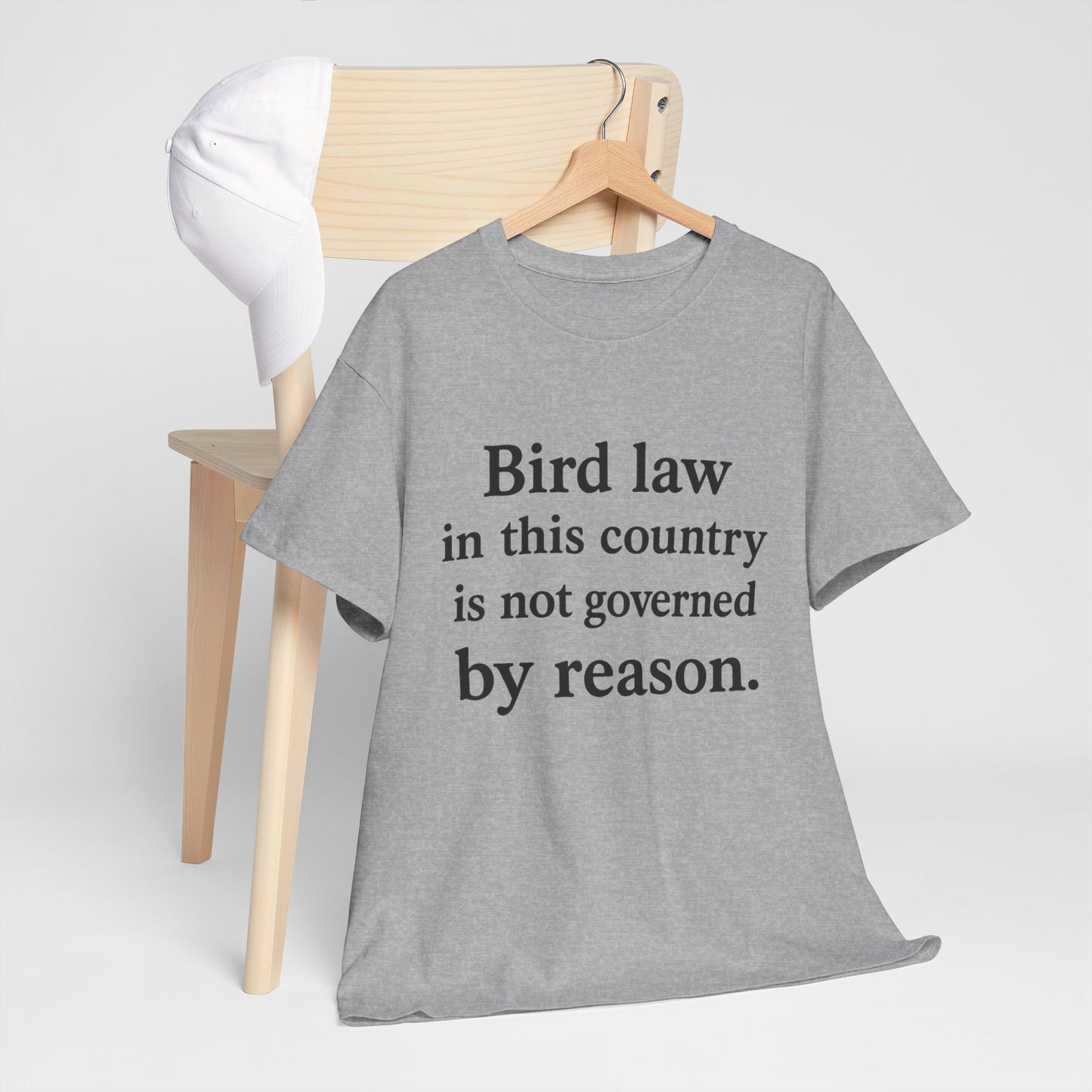 Bird Law Unisex Heavy Cotton Tee