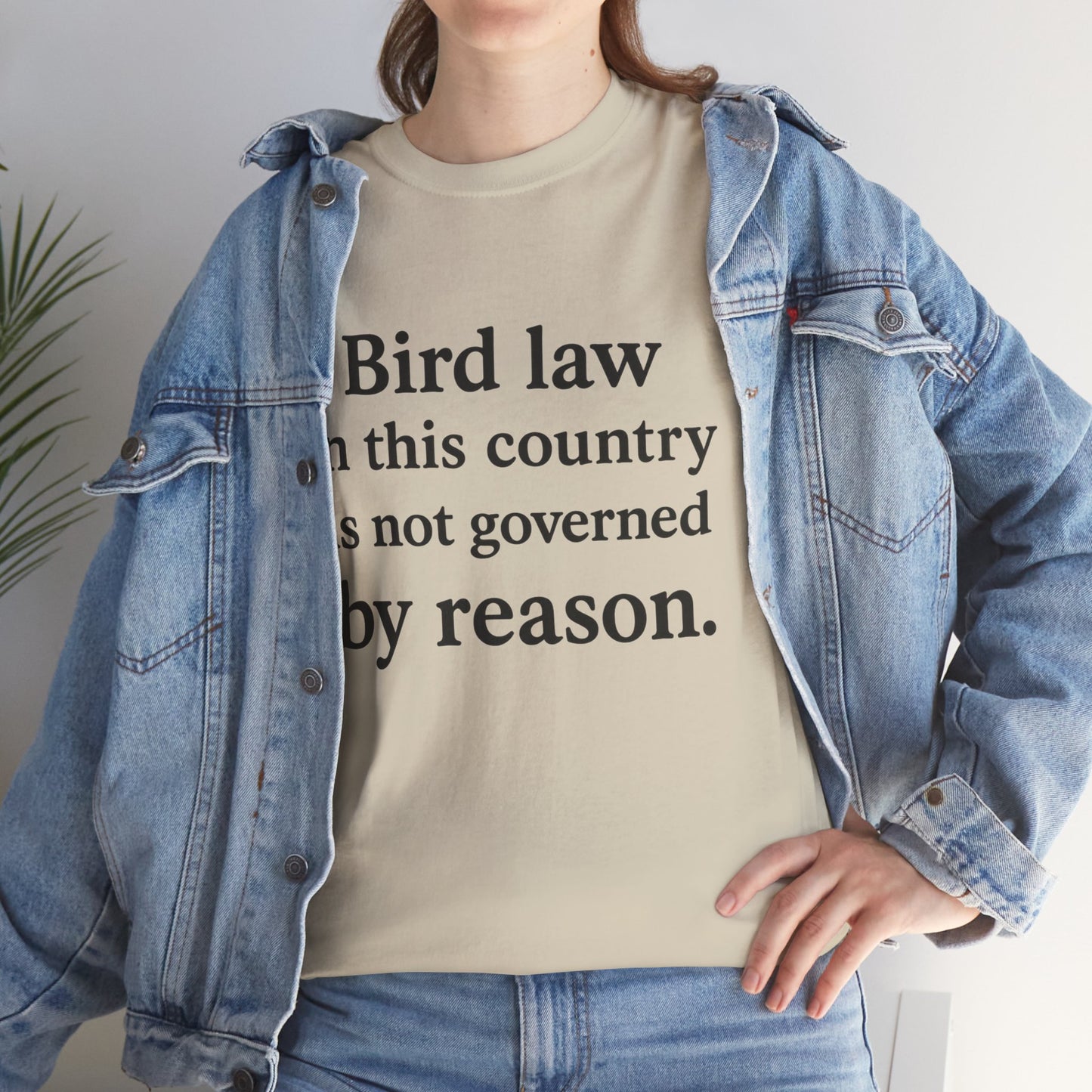 Bird Law Unisex Heavy Cotton Tee