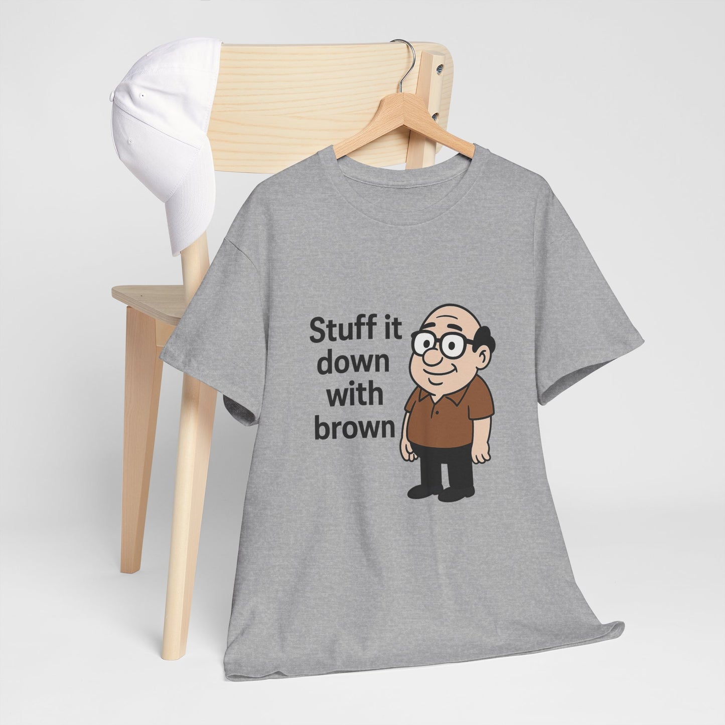 Stuff it down Unisex Heavy Cotton Tee