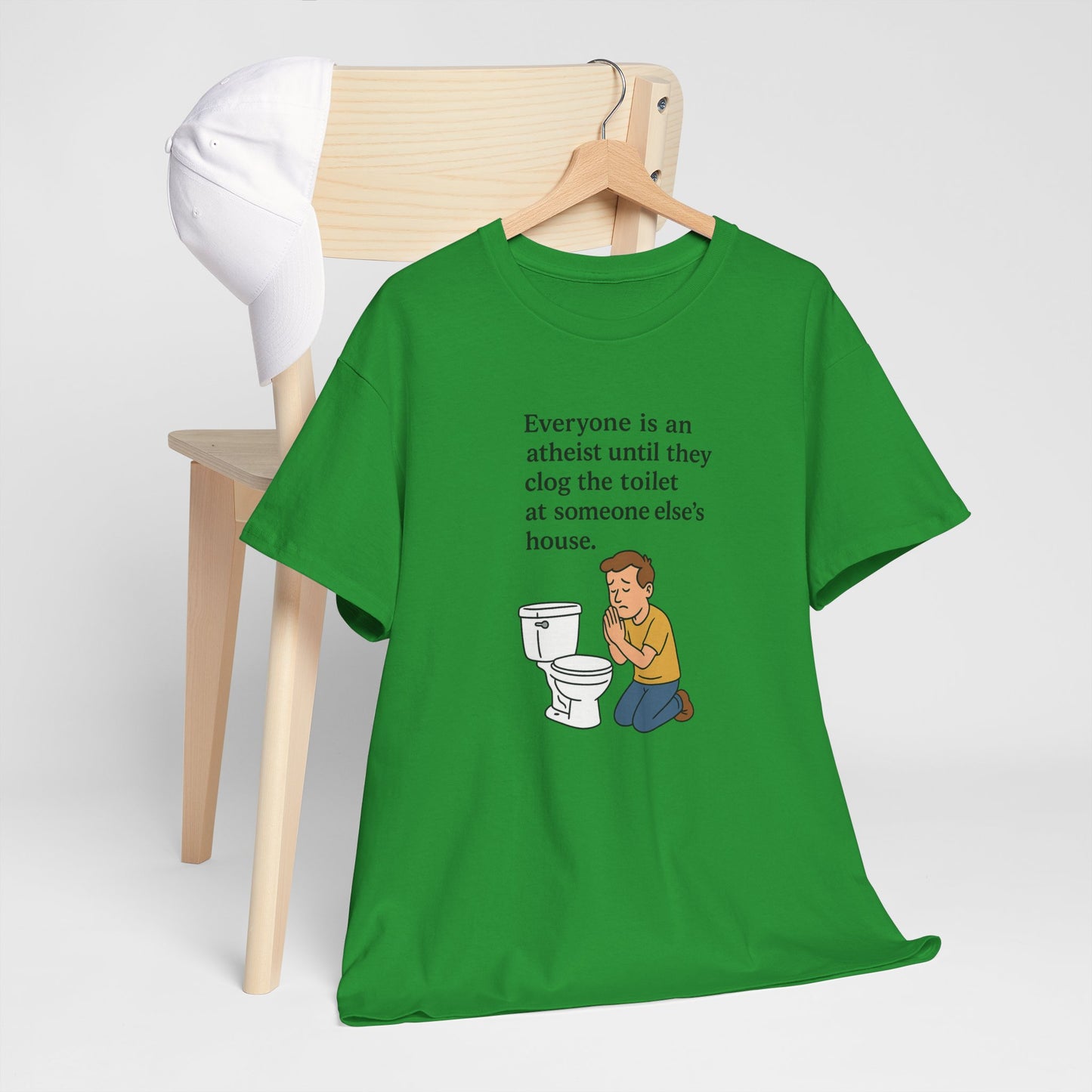 Clog toilet Unisex Heavy Cotton Tee