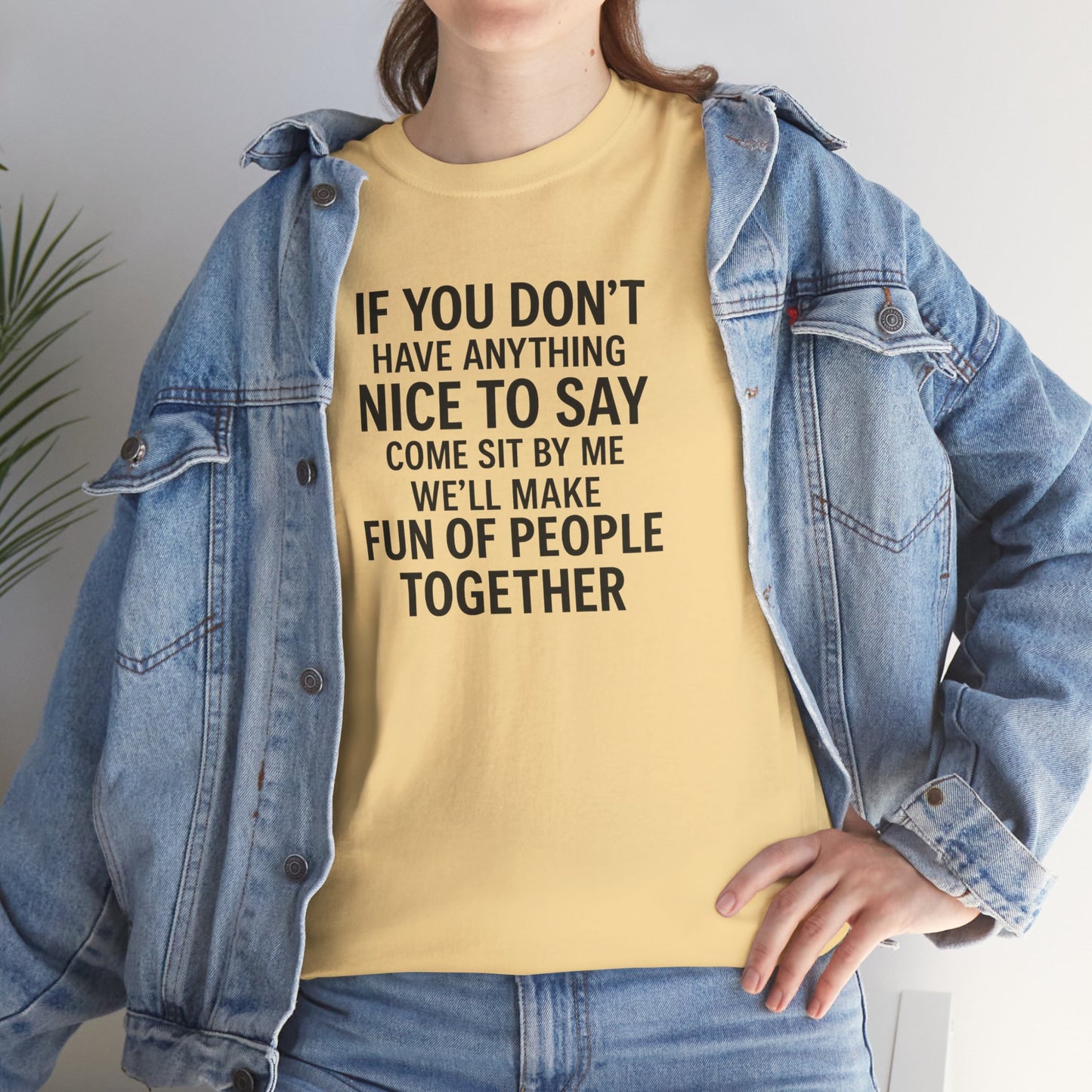 Make fun Unisex Heavy Cotton Tee