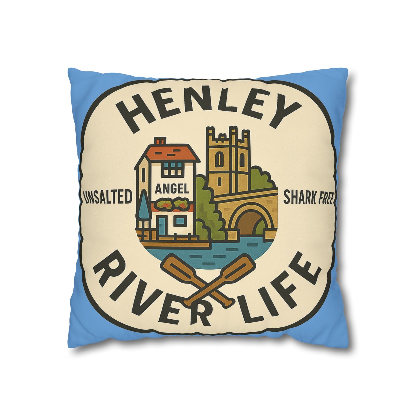 Henley River Life Decorative Pillowcase