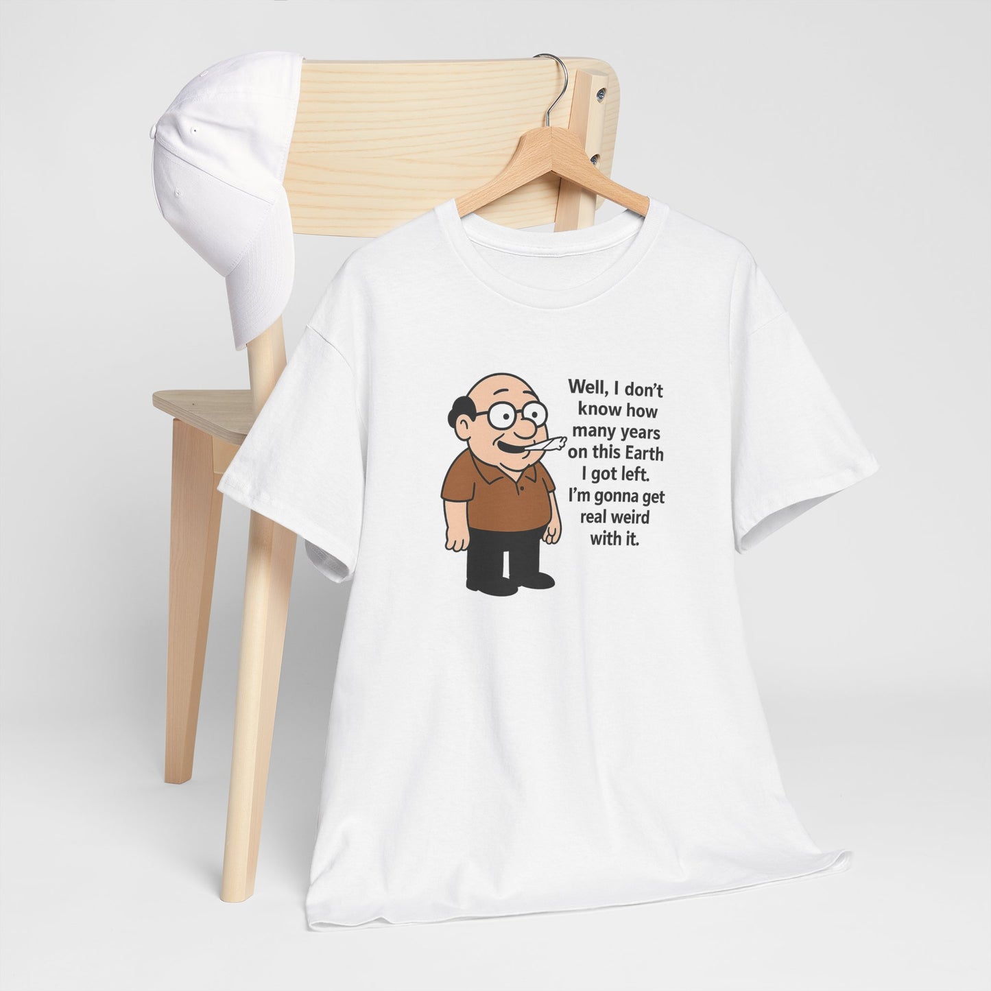 Weird with it Unisex Heavy Cotton Tee -' Graphic T-Shirt