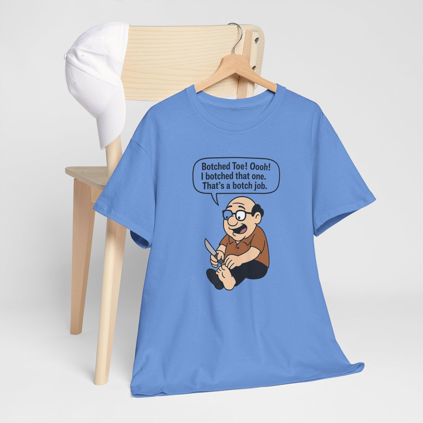 Toe Knife Unisex Heavy Cotton Tee -' Graphic T-Shirt