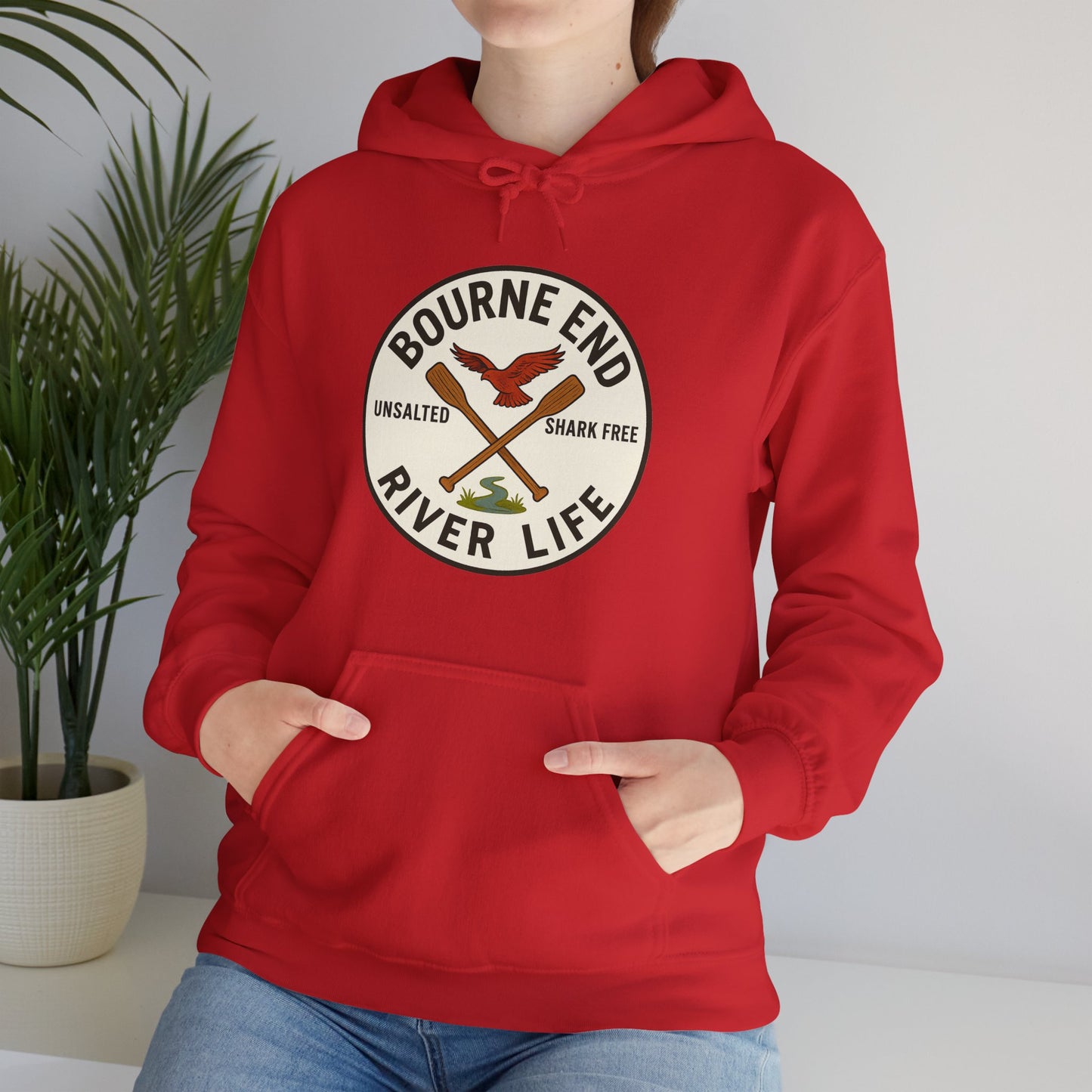 Bourne End River Life Hoodie - Unisex Heavy Blend™ Sweatshirt