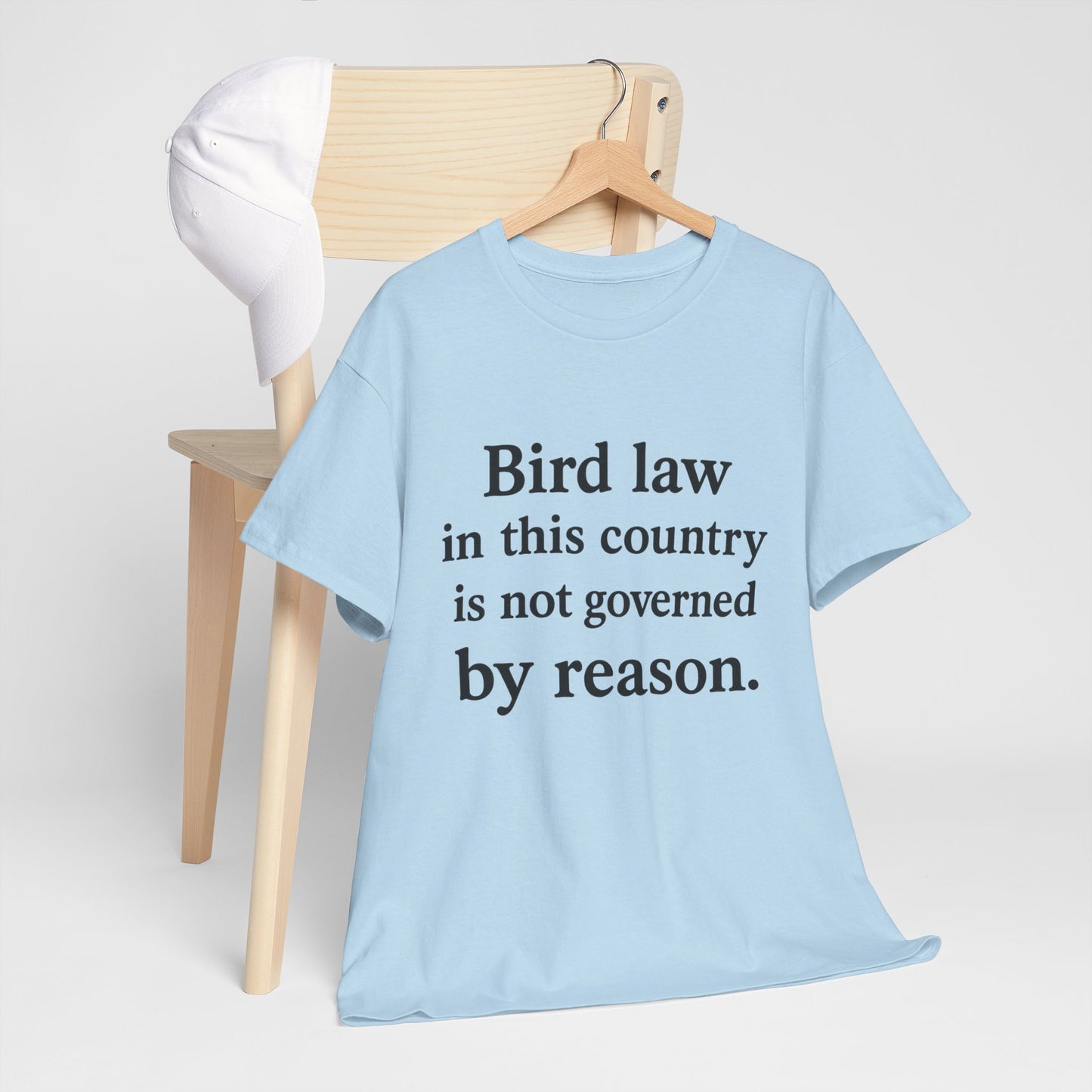 Bird Law Unisex Heavy Cotton Tee
