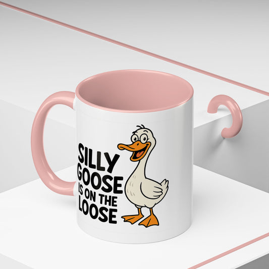 Silly goose funny Mug - 11oz,