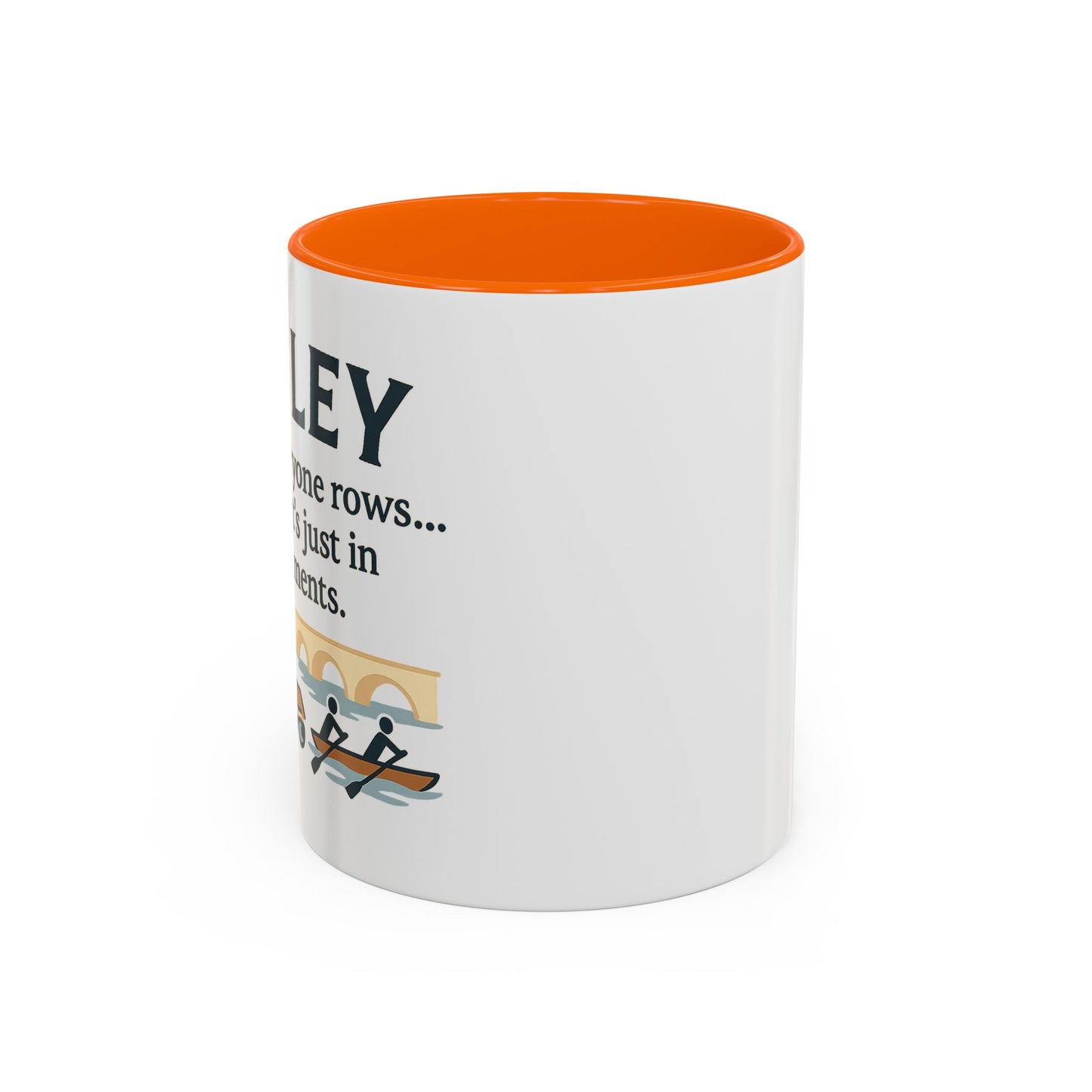 Funny Henley Row Coffee Mug - 11oz, Unsalted & Shark Free Design
