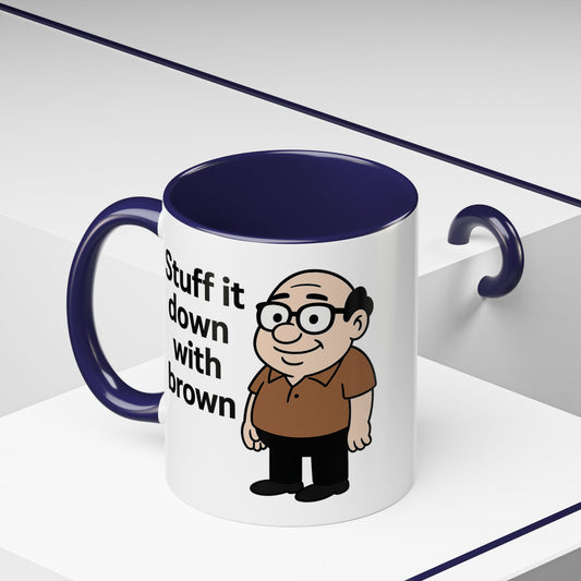 Down with Brown Mug - 11oz,