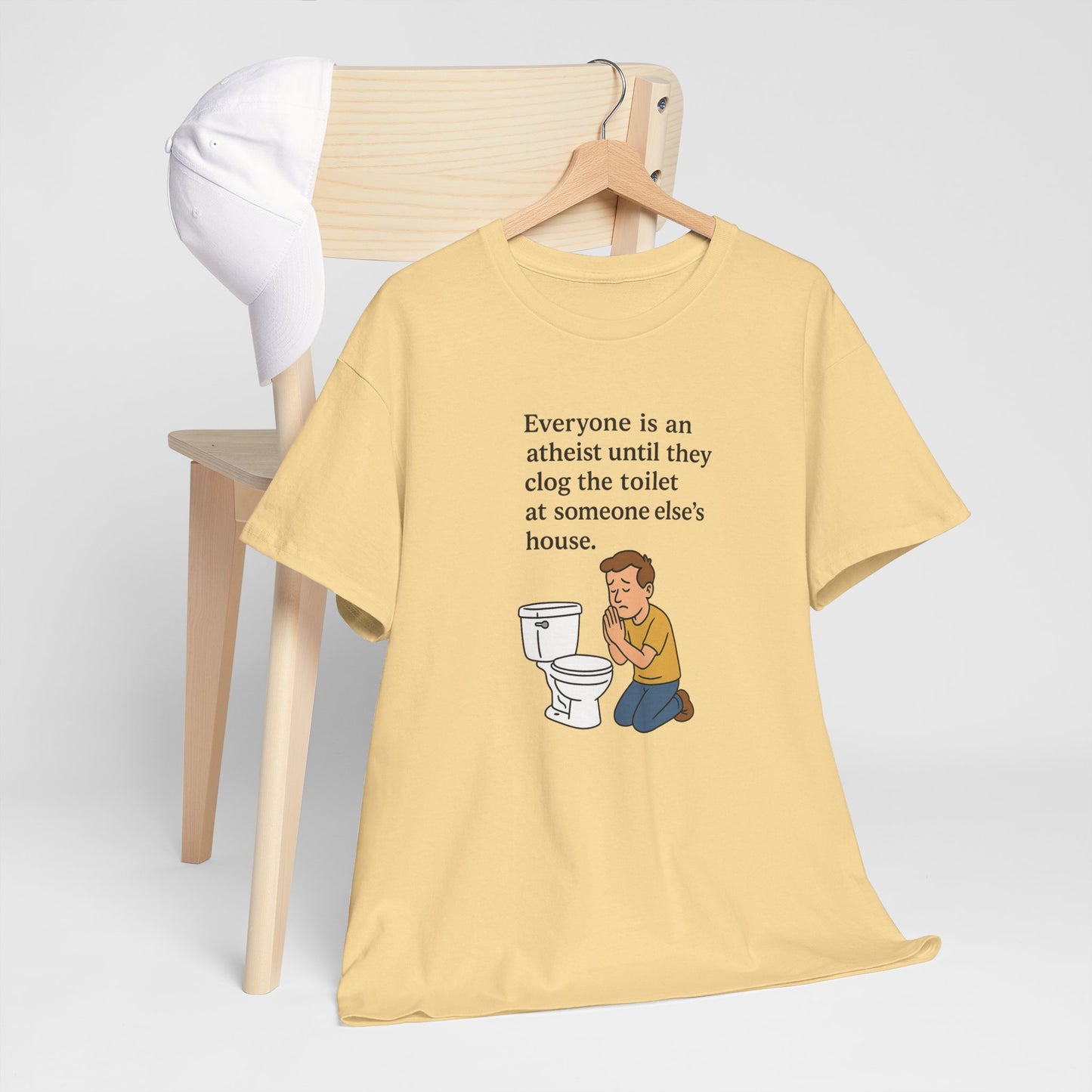 Clog toilet Unisex Heavy Cotton Tee