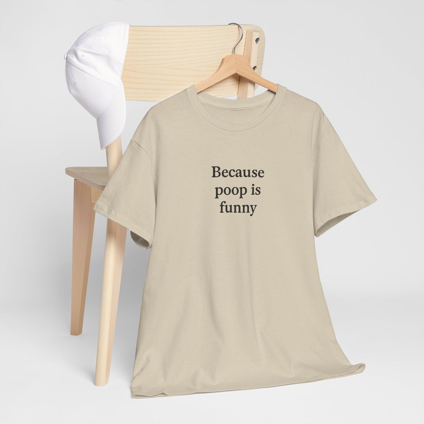 Poop Unisex Heavy Cotton Tee