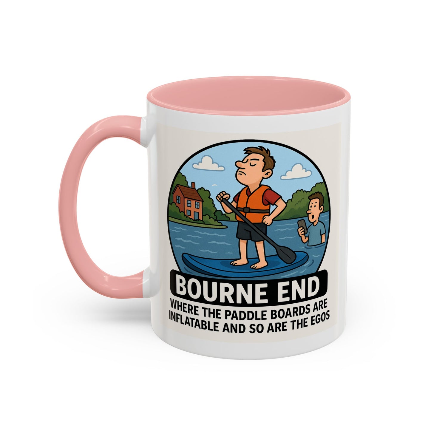 Bourne End Ego Funny Coffee Mug - 11oz,