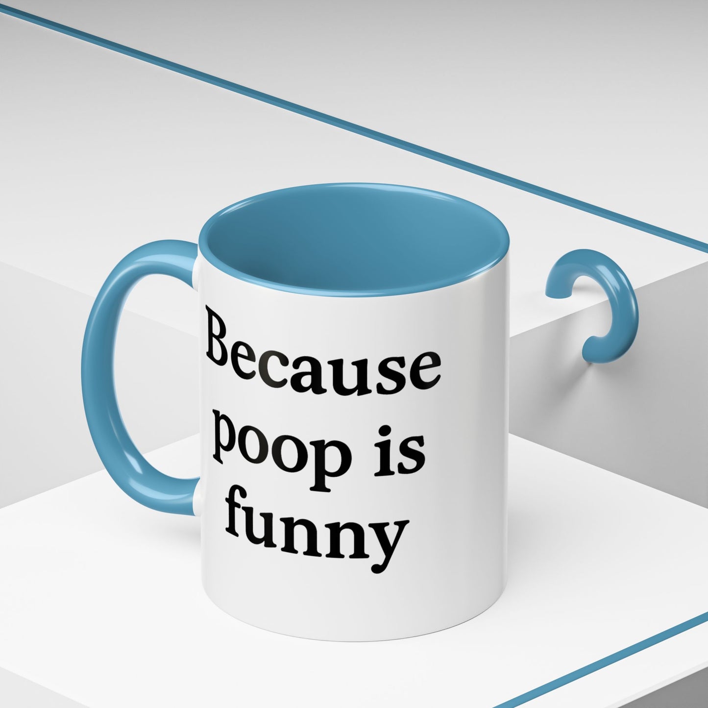 Poop is funny Mug - 11oz,