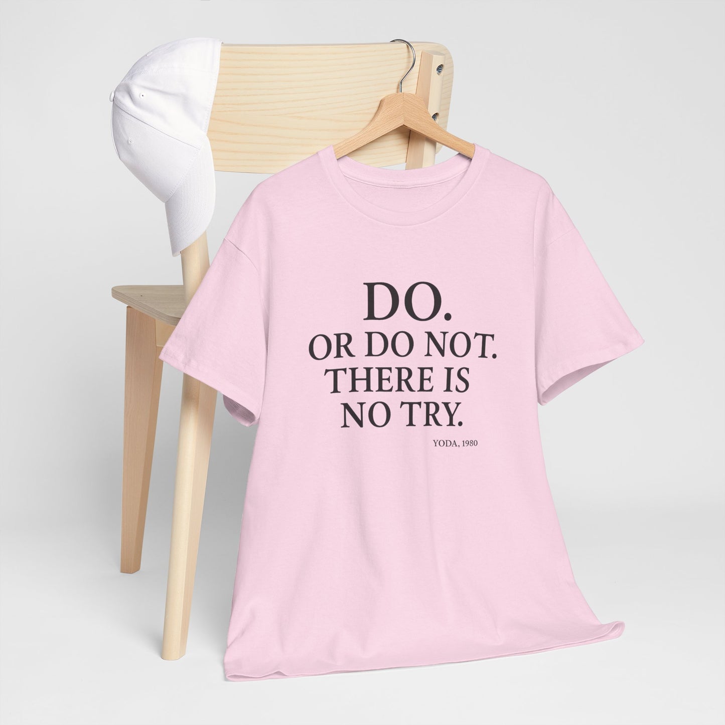 Yoda quote Unisex Heavy Cotton Tee