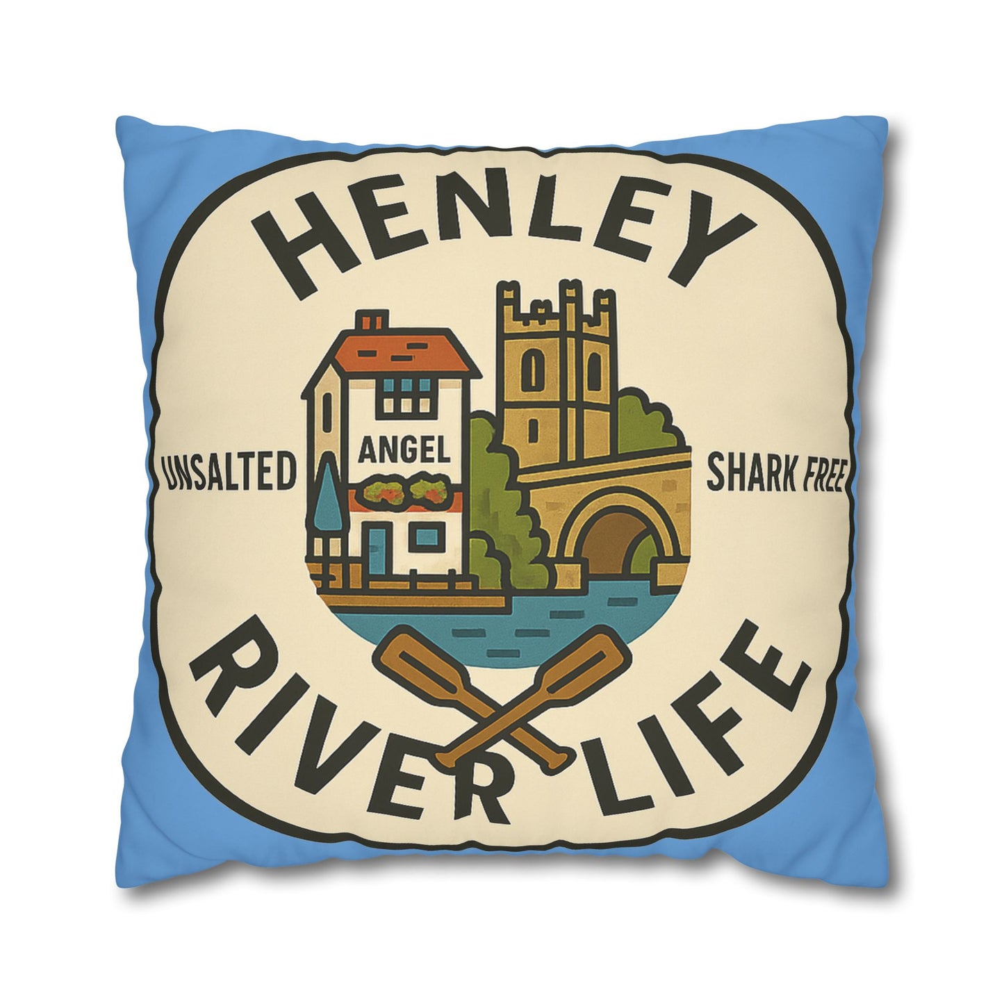 Henley River Life Decorative Pillowcase