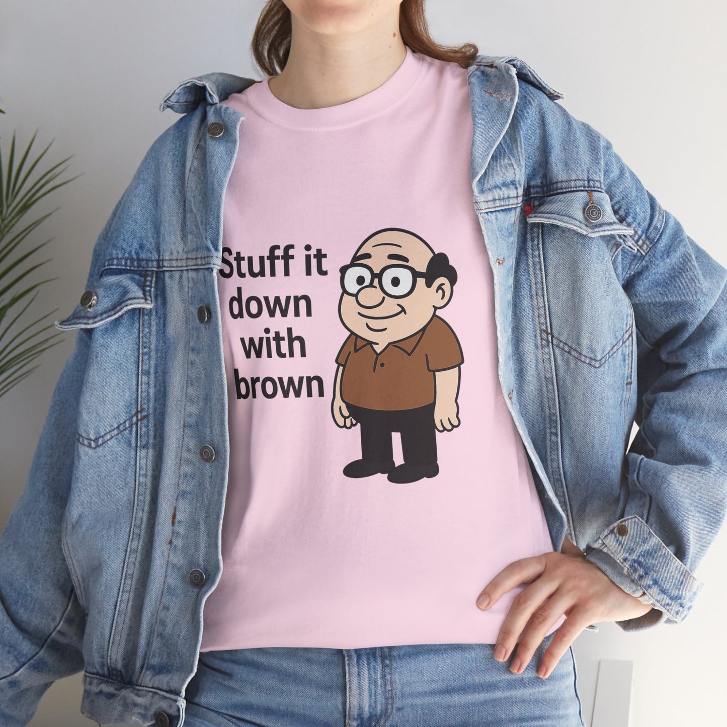 Stuff it down Unisex Heavy Cotton Tee