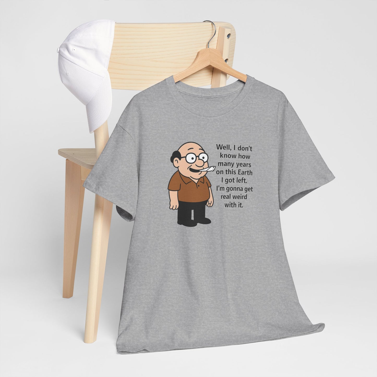 Weird with it Unisex Heavy Cotton Tee -' Graphic T-Shirt