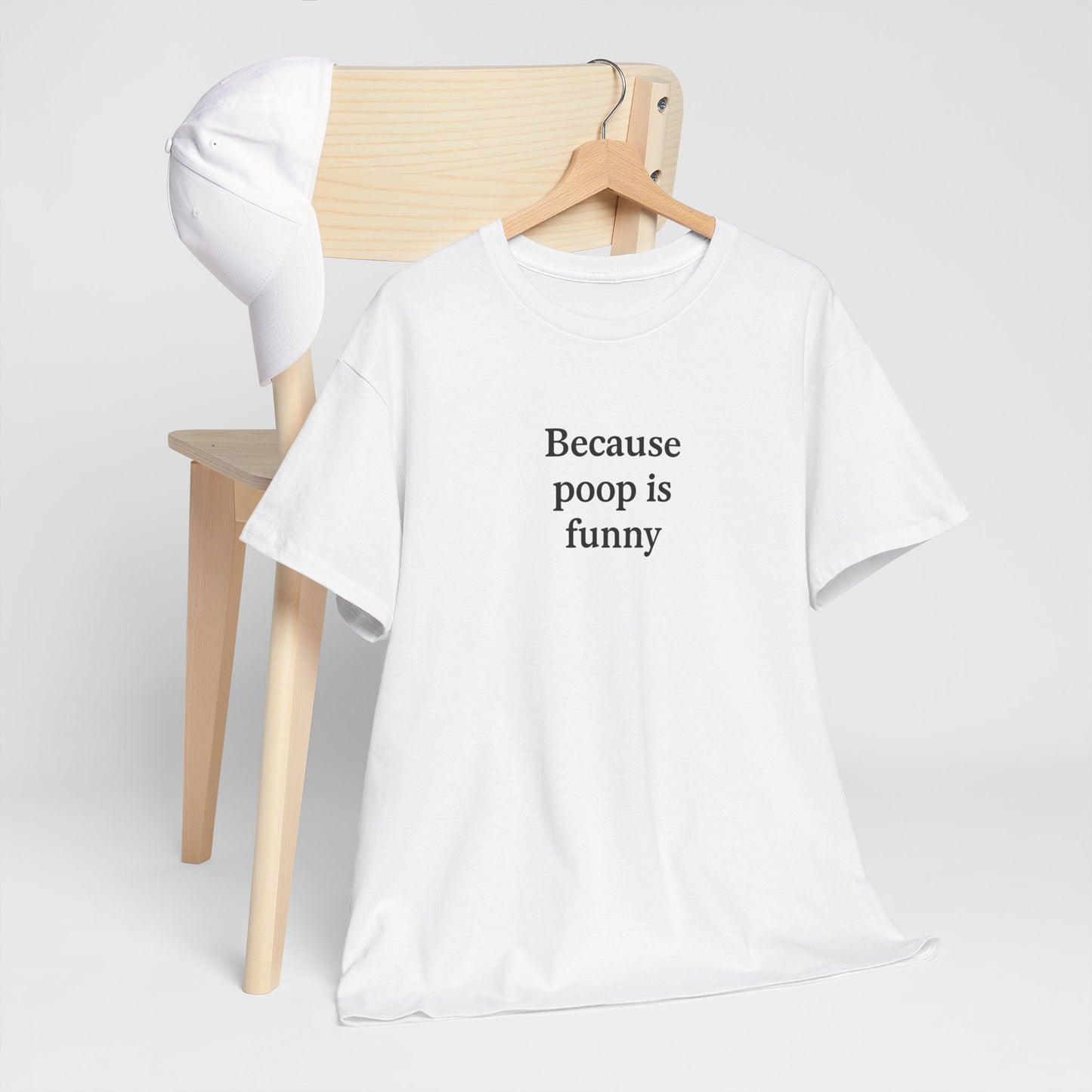 Poop Unisex Heavy Cotton Tee
