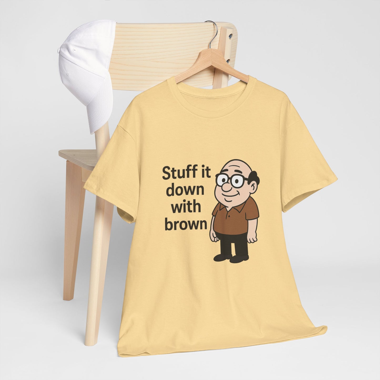 Stuff it down Unisex Heavy Cotton Tee