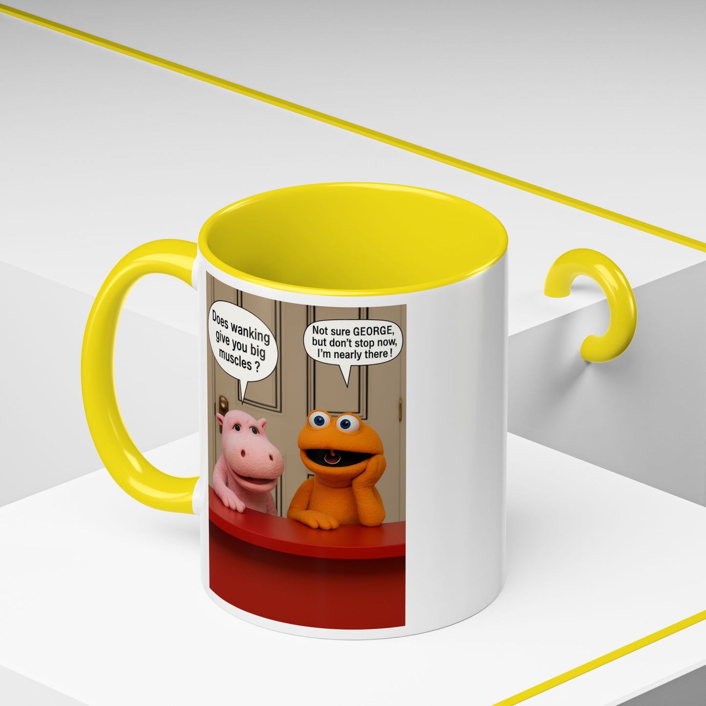 Rainbow funny Mug - 11oz,