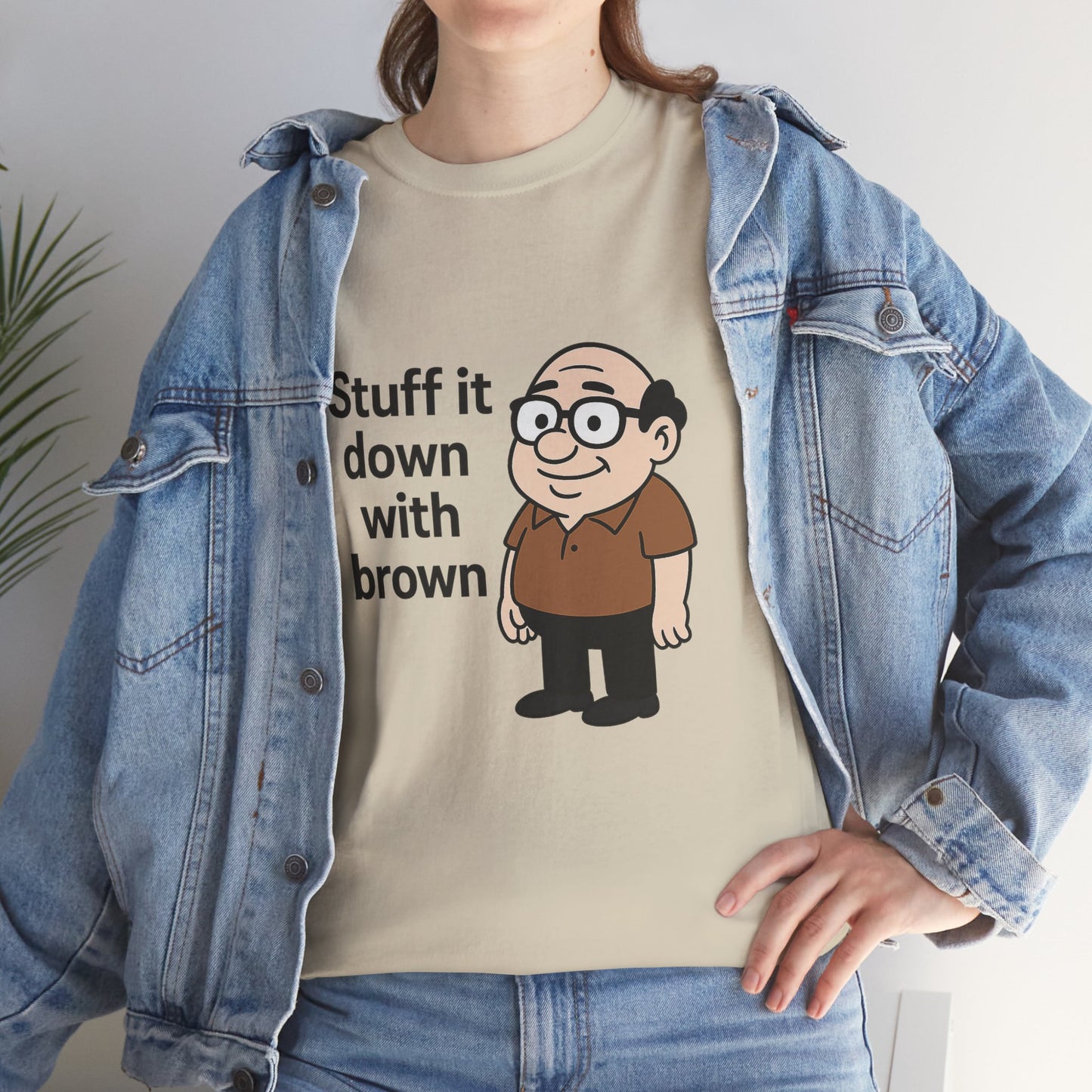 Stuff it down Unisex Heavy Cotton Tee