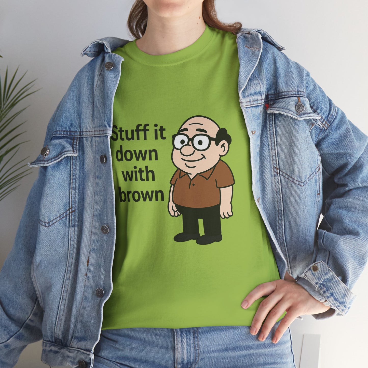Stuff it down Unisex Heavy Cotton Tee