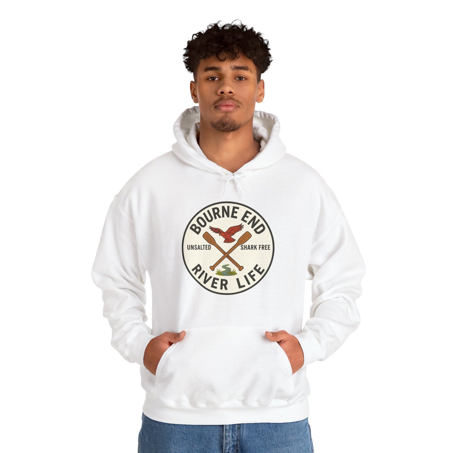 Bourne End River Life Hoodie - Unisex Heavy Blend™ Sweatshirt