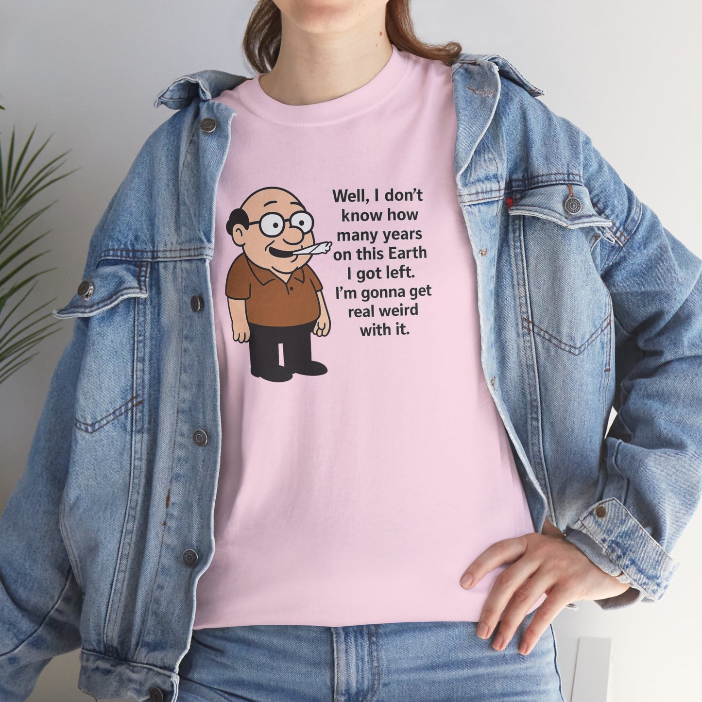 Weird with it Unisex Heavy Cotton Tee -' Graphic T-Shirt