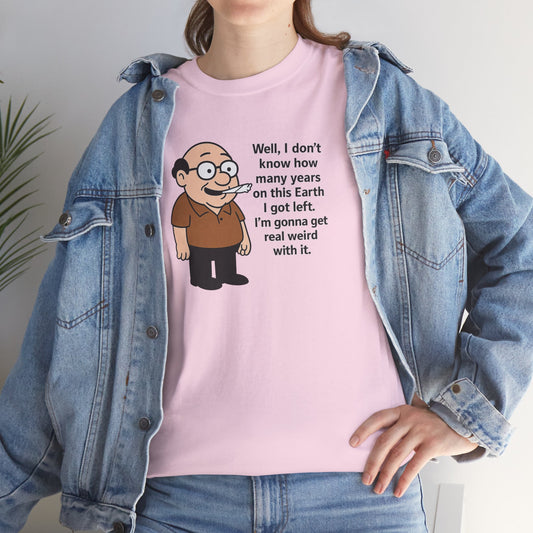 Weird with it Unisex Heavy Cotton Tee -' Graphic T-Shirt