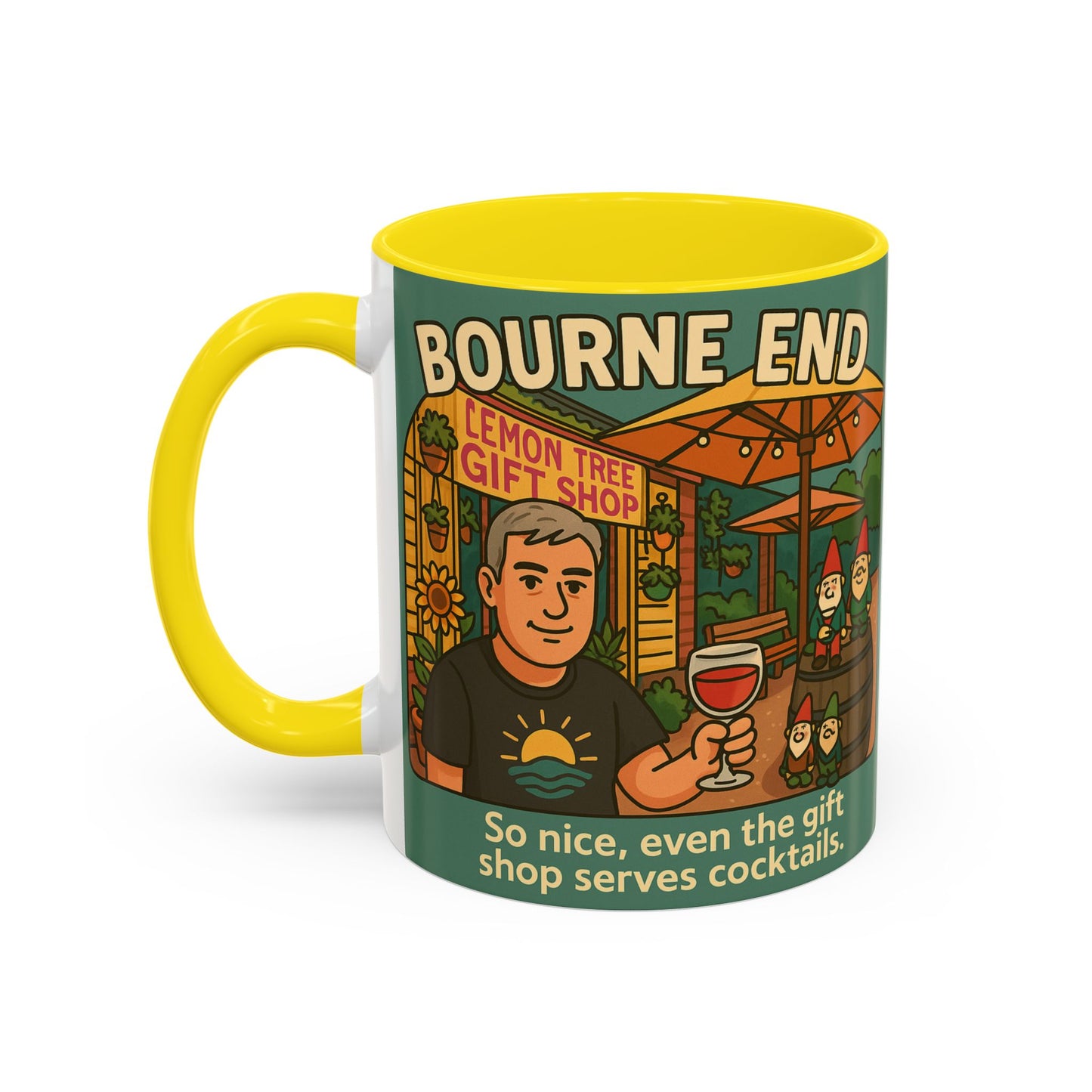 Bourne end mug. Gift Shop - Fun from The Lemon Tree