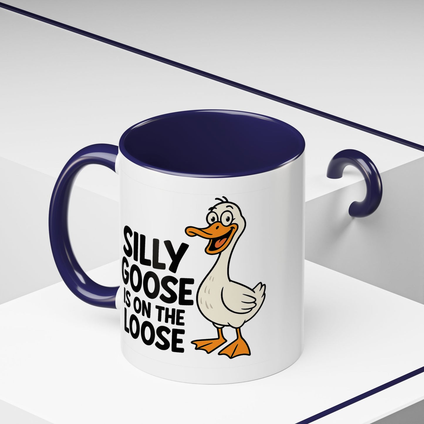 Silly goose funny Mug - 11oz,