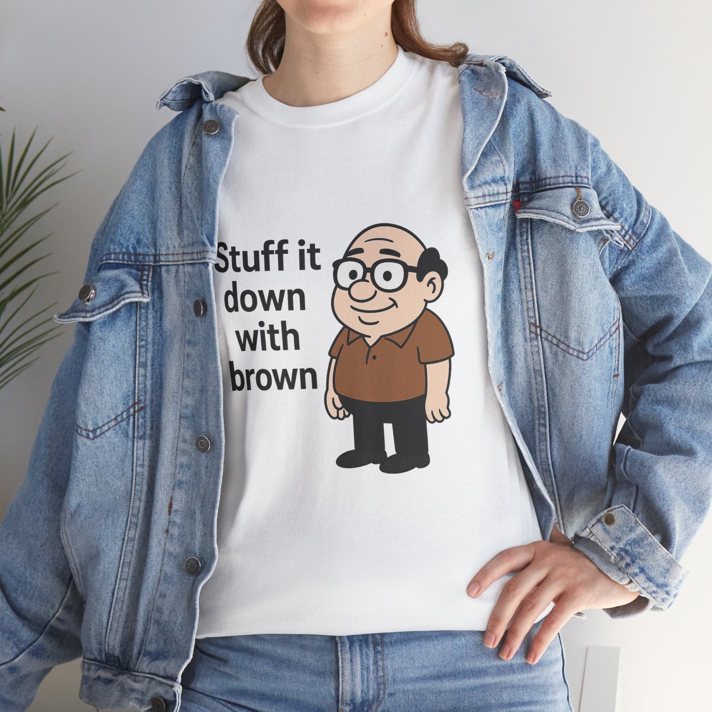 Stuff it down Unisex Heavy Cotton Tee