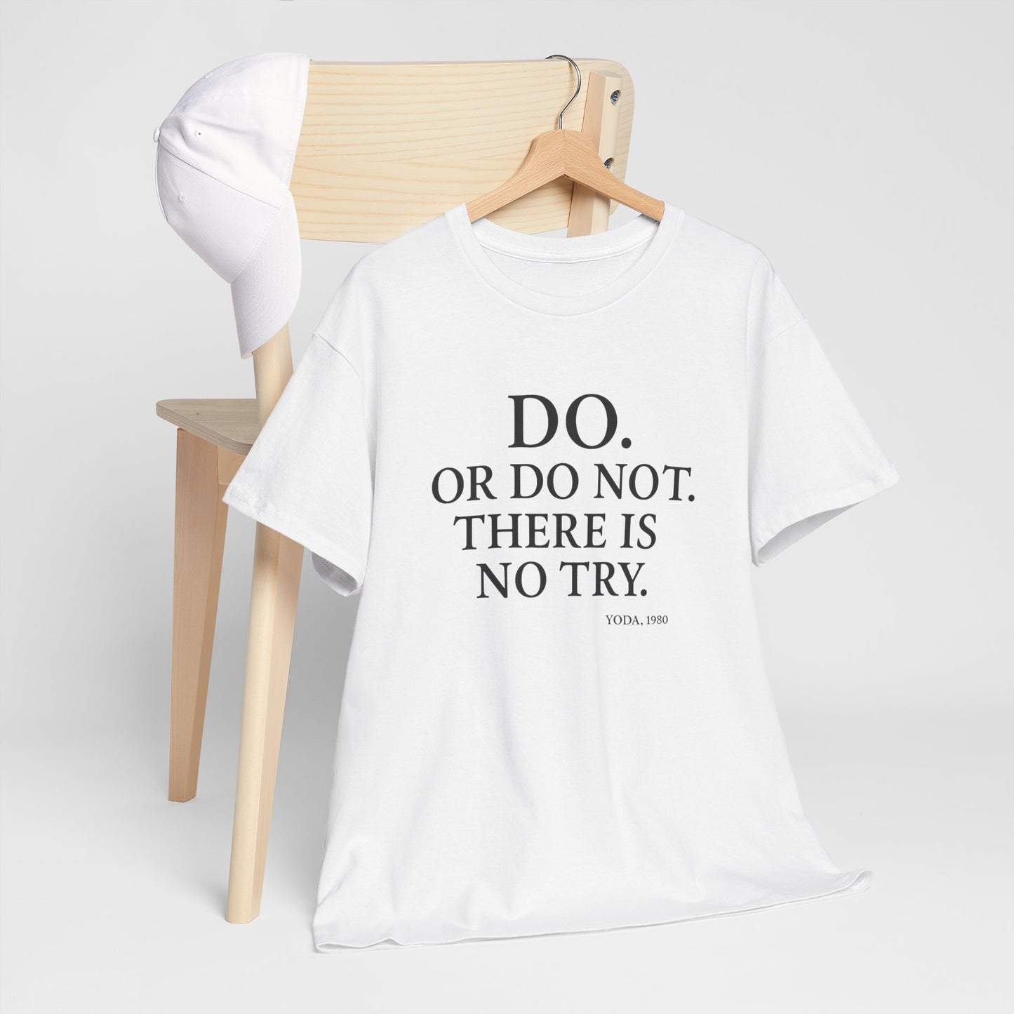Yoda quote Unisex Heavy Cotton Tee