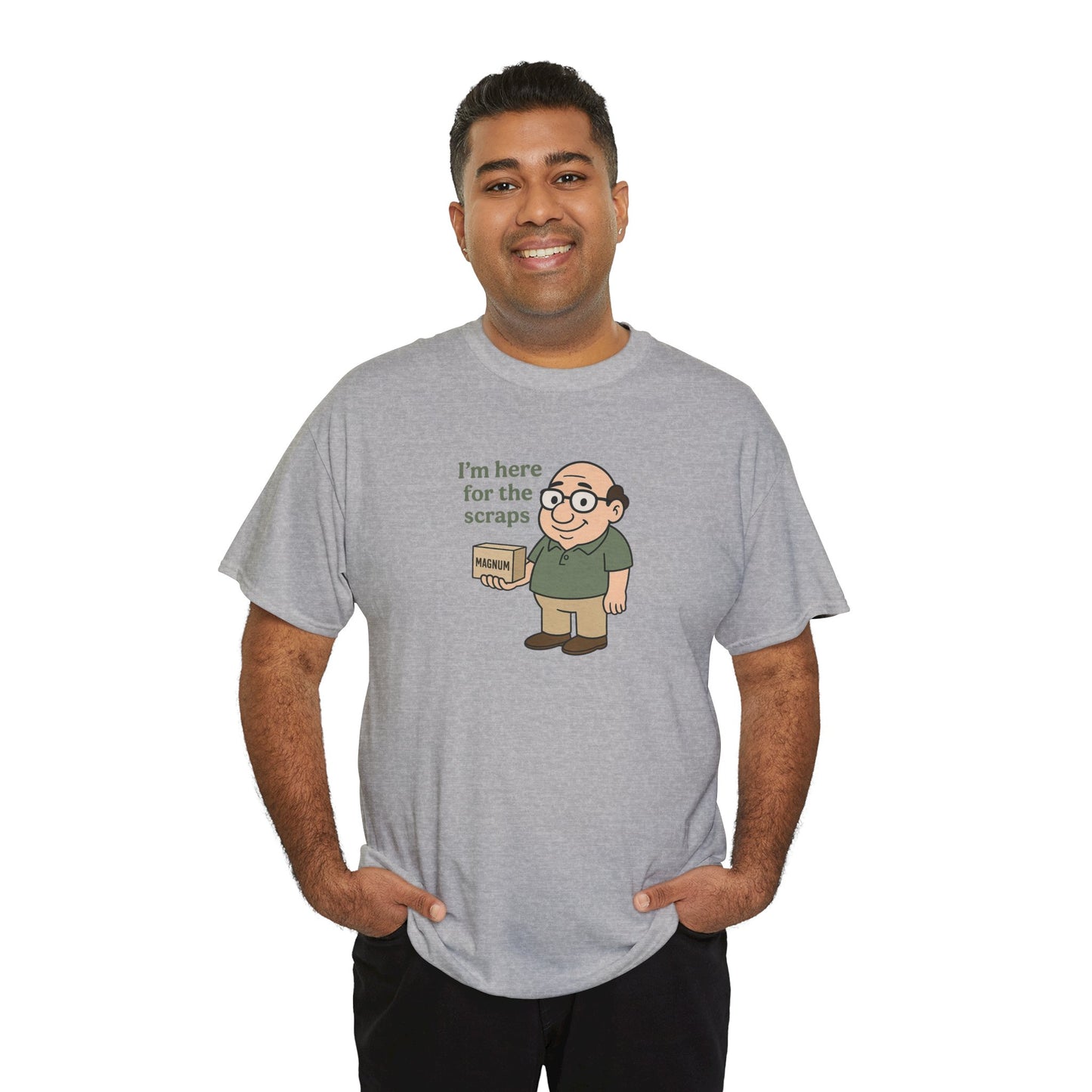 Scraps Unisex Heavy Cotton Tee -' Graphic T-Shirt