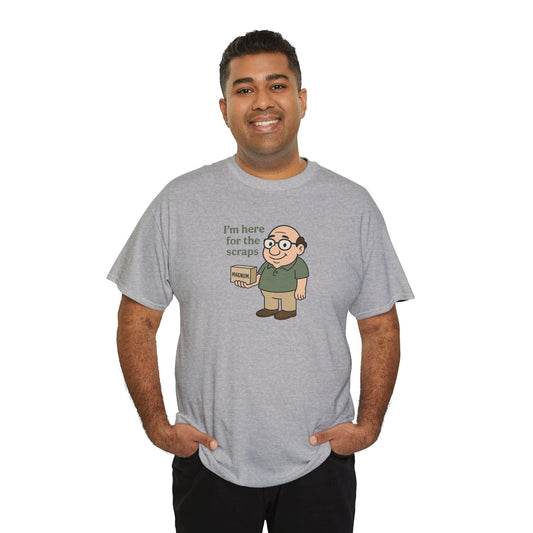 Scraps Unisex Heavy Cotton Tee -' Graphic T-Shirt