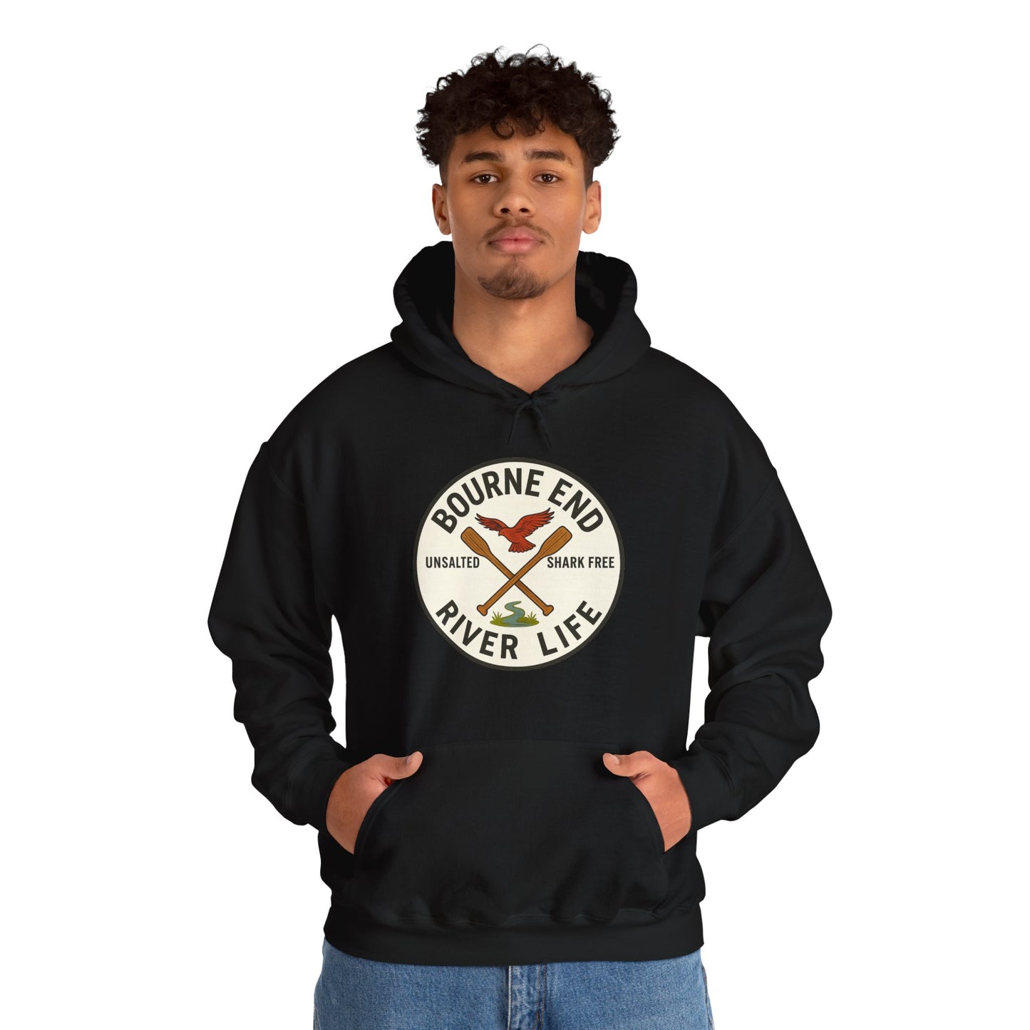 Bourne End River Life Hoodie - Unisex Heavy Blend™ Sweatshirt