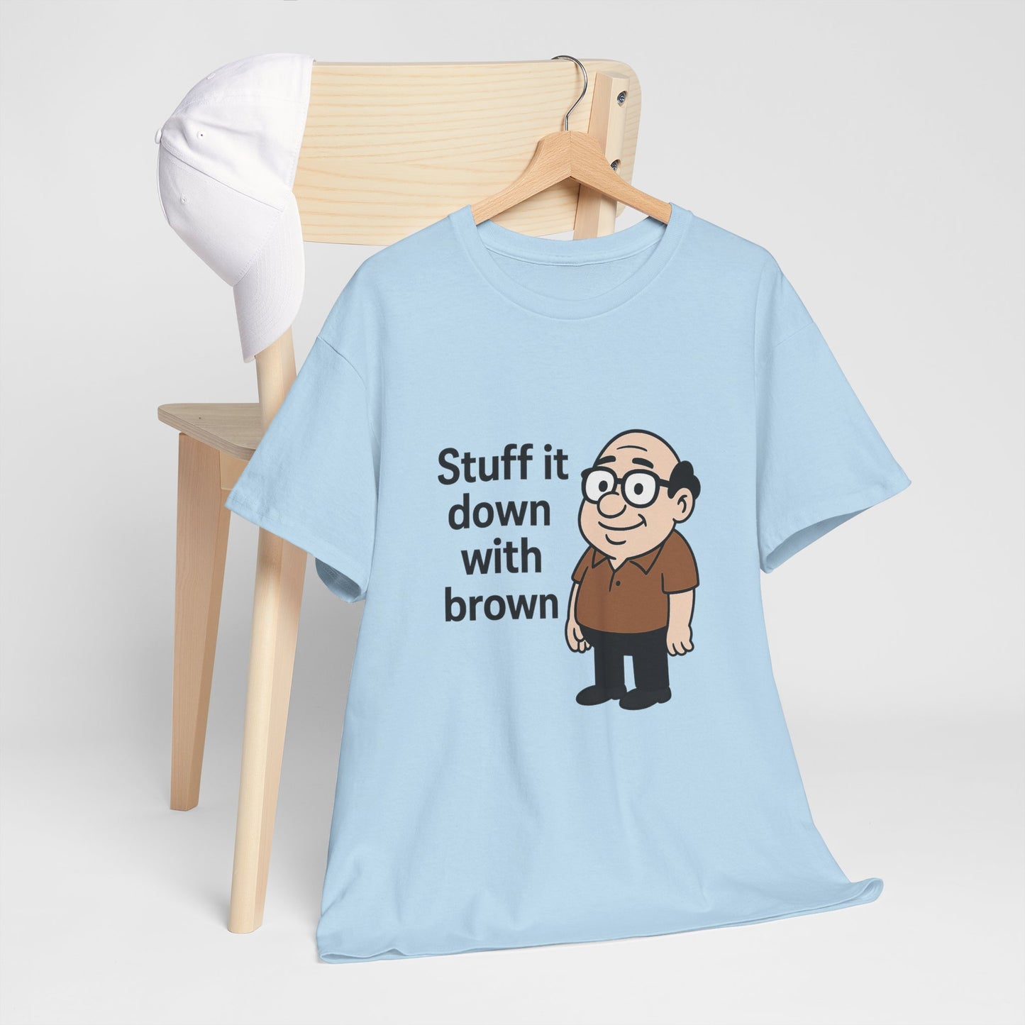 Stuff it down Unisex Heavy Cotton Tee