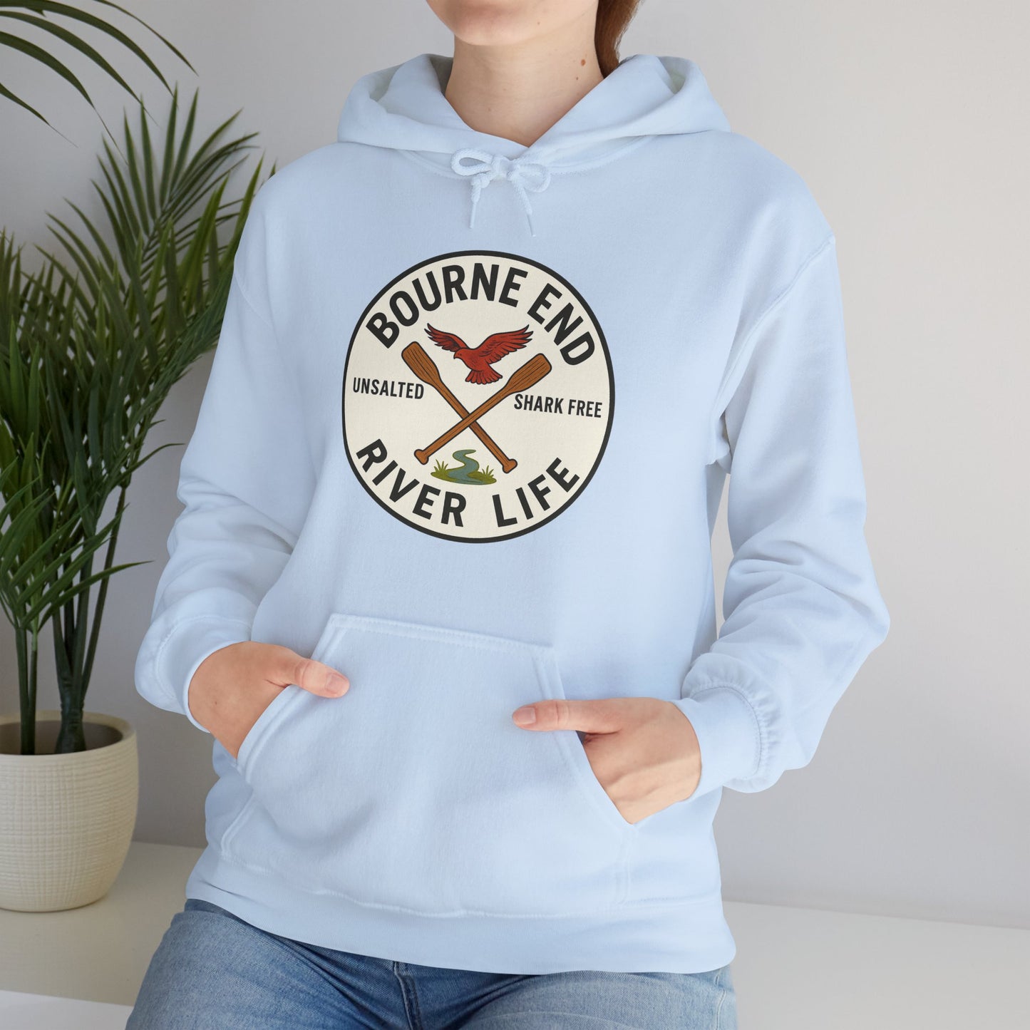 Bourne End River Life Hoodie - Unisex Heavy Blend™ Sweatshirt
