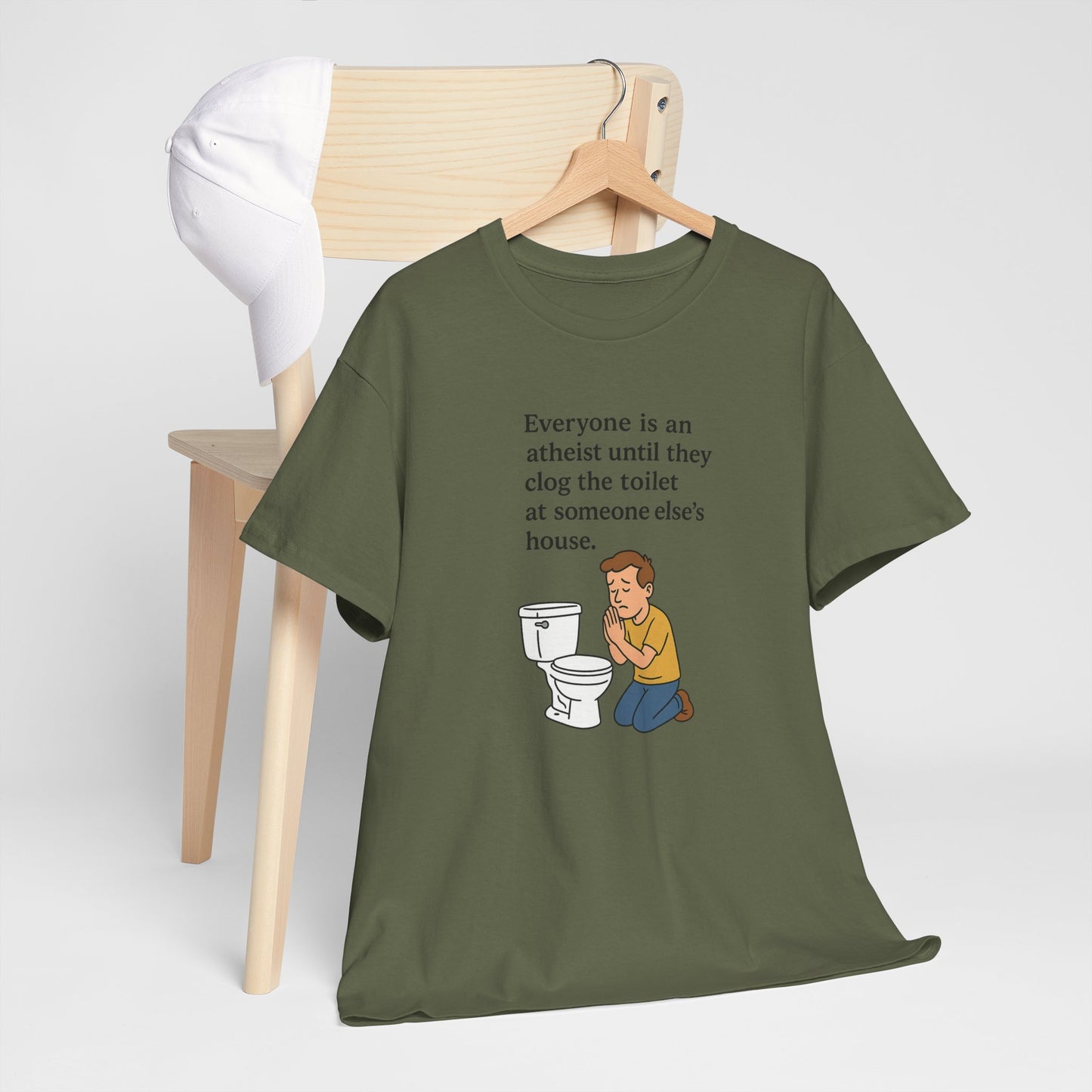 Clog toilet Unisex Heavy Cotton Tee