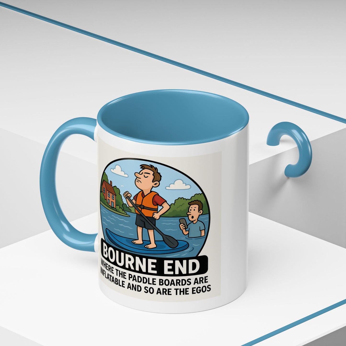 Bourne End Ego Funny Coffee Mug - 11oz,