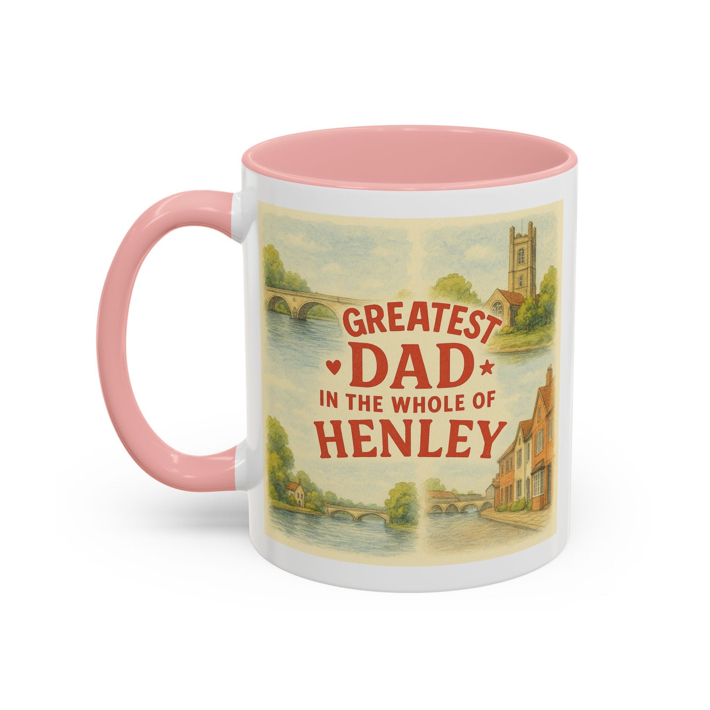 Father's Day Henley Coffee Mug - 11oz,