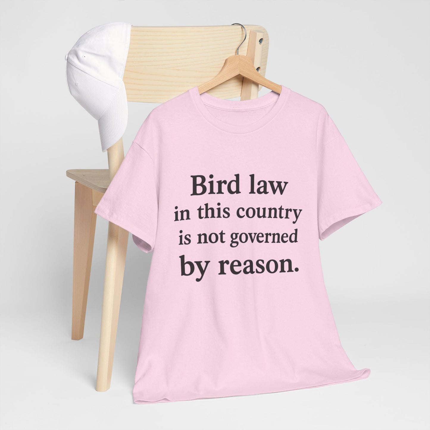 Bird Law Unisex Heavy Cotton Tee