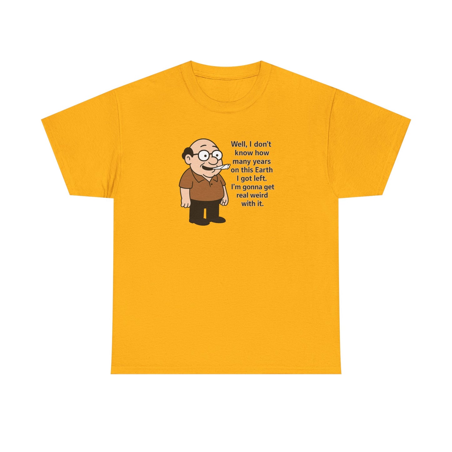 Weird with it Unisex Heavy Cotton Tee -' Graphic T-Shirt