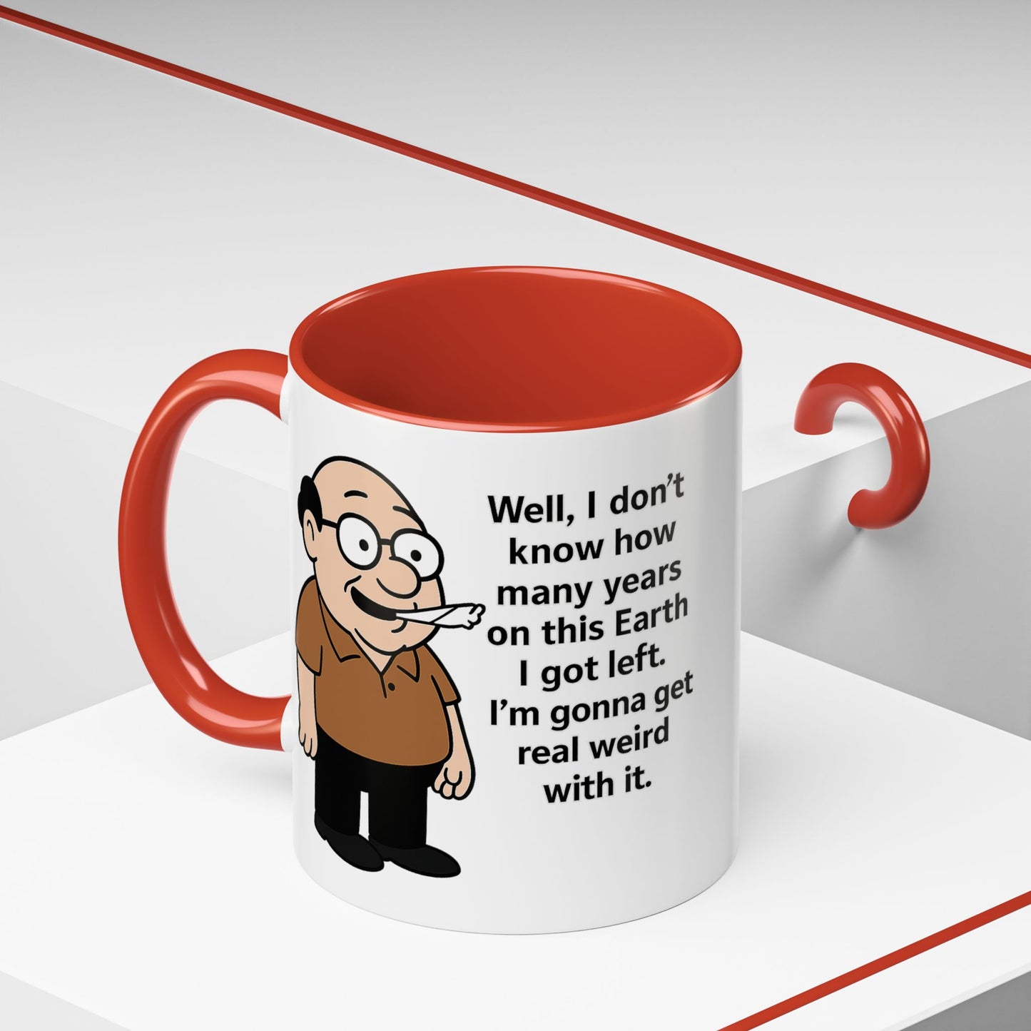 Get weird with it funny Mug - 11oz,