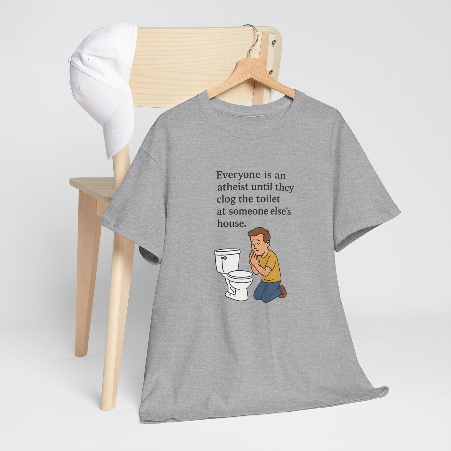 Clog toilet Unisex Heavy Cotton Tee