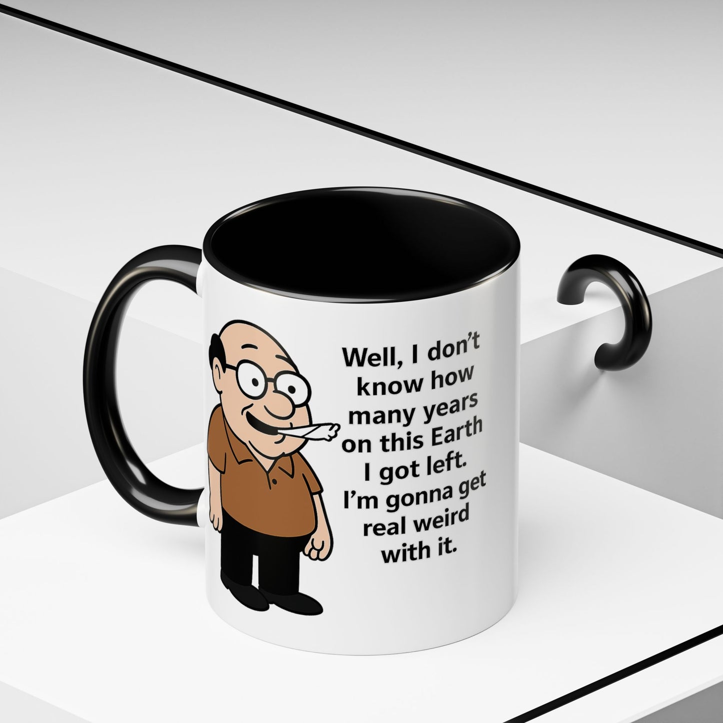 Get weird with it funny Mug - 11oz,