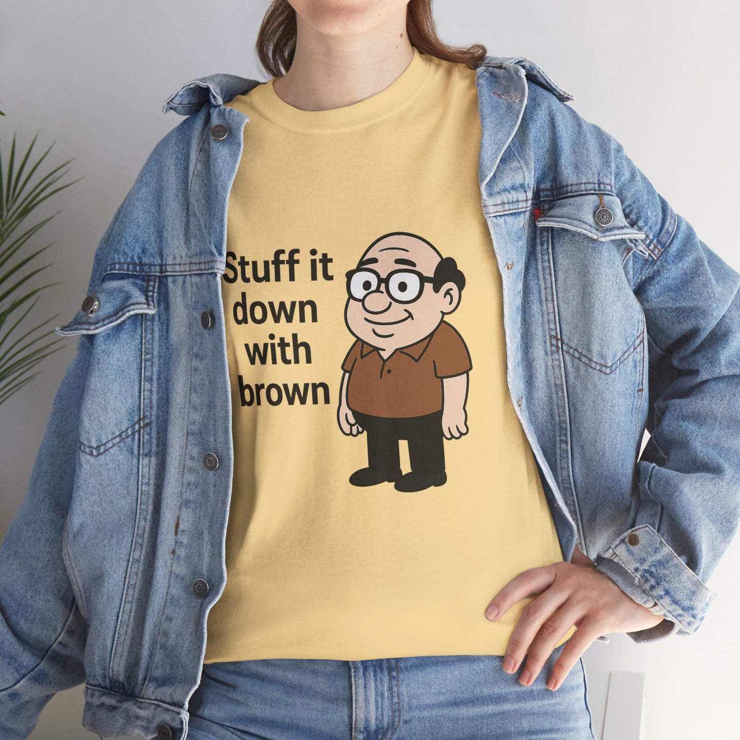 Stuff it down Unisex Heavy Cotton Tee