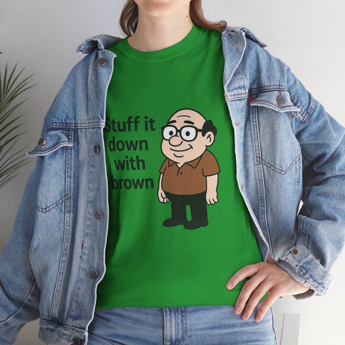 Stuff it down Unisex Heavy Cotton Tee