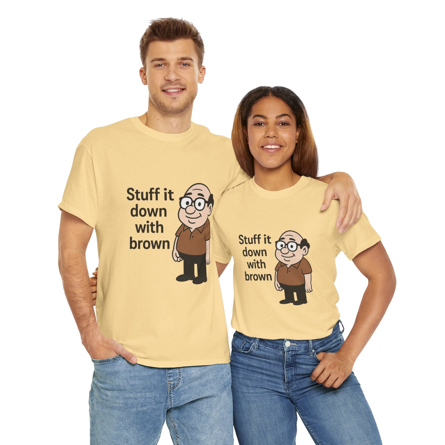 Stuff it down Unisex Heavy Cotton Tee