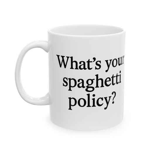 Spaghetti Policy - Perfect for Coffee Lovers & Gift Giving